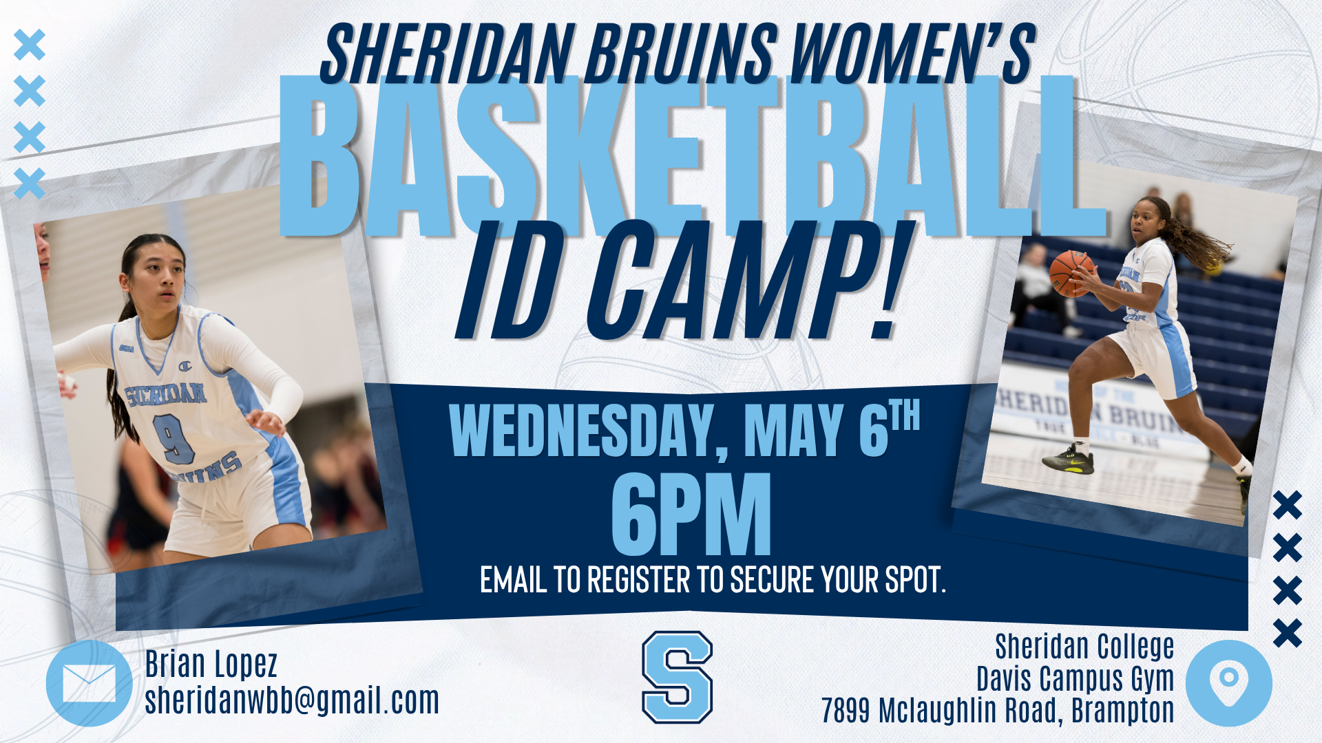 Sheridan Bruins Women&rsquo;s Basketball ID Camp
