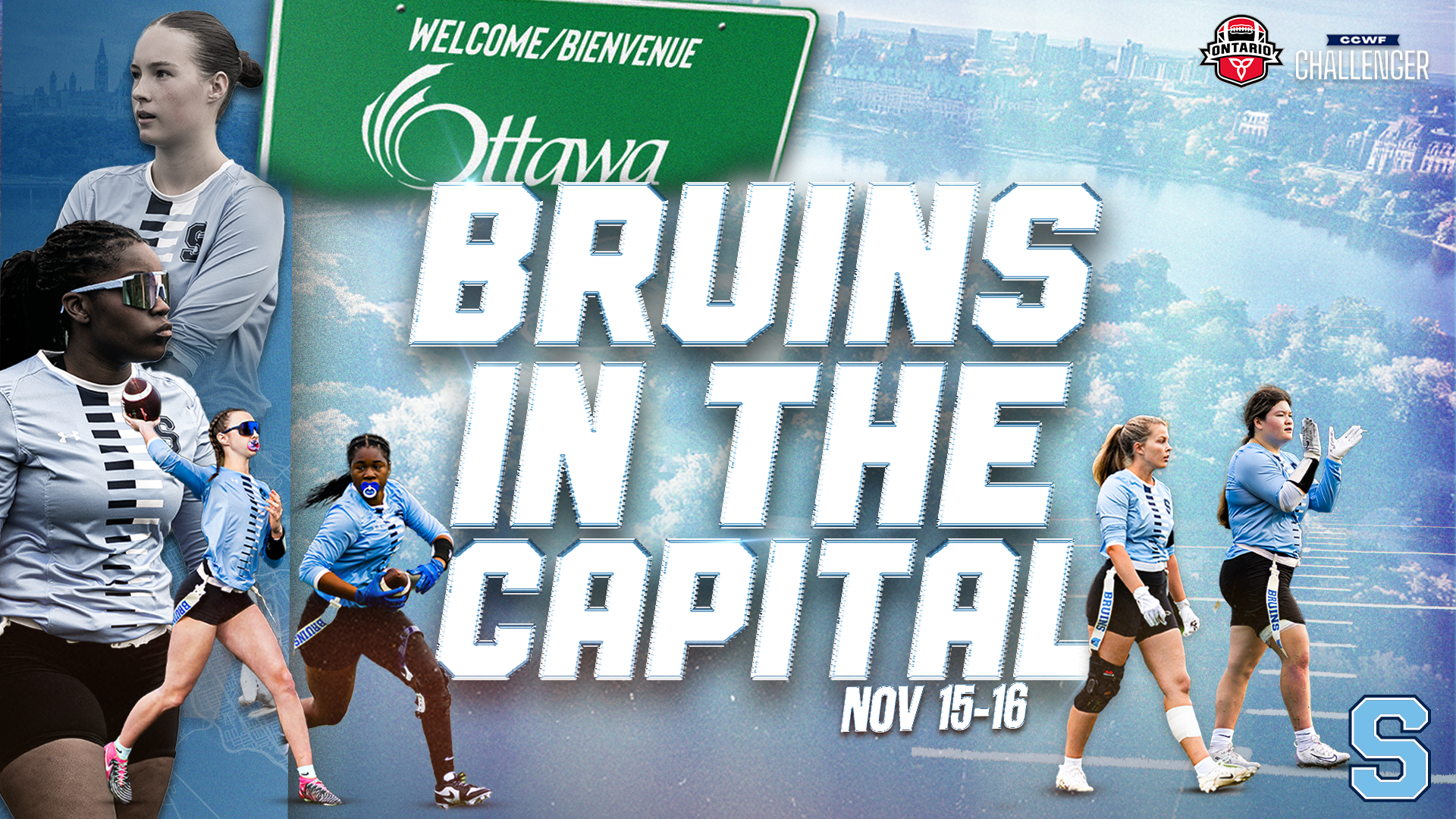 Bruins in the Capital: Sheridan Women&rsquo;s Flag Football Heads to Ottawa